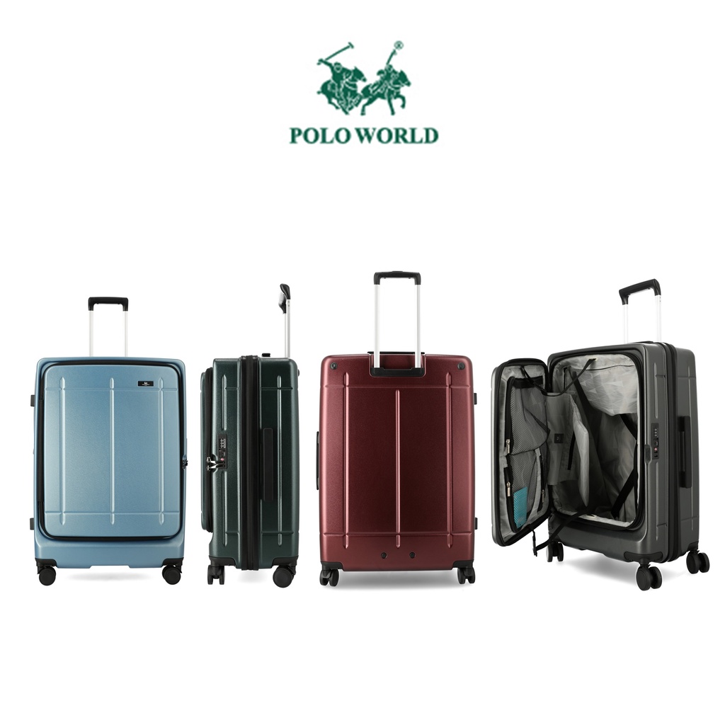 POLO WORLD PW900SO-TSA Matt Shield Luggage 24" / 28" กระเป๋าเดินทาง รุ่นแมตต์ชิลด์