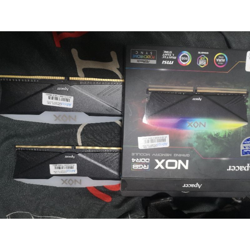 Apacer RAM DDR4(3200) 8GB NOX RGB มือสอง ประกัน LT (advice)