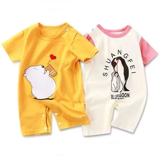 LTY05 บอร์ดี้สูทเด็แรกเกิด ชุดเด็ก ผ้านิ่มใส่สบาย เสื้อผ้าเด็กเล็ก ผ้าcotton