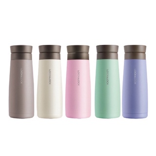 LocknLock Vacuum Bottle กระบอกน้ำเก็บความร้อน-เย็น ID.MACAROON Tumbler ความจุ 450 ml. รุ่น LHC4169