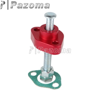 PA สีแดง Refit DIY ยังบริการรับประกันหลังการขาย Cam Timing Chain Tensioner ปิดป้องกัน Honda Street CB CBR 1100XX 900RR 6