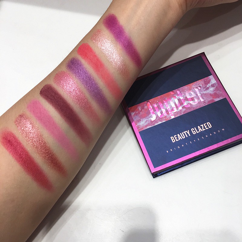 Beauty GLAZED พาเลทอายแชโดว์ 9 สี เนื้อแมตต์ 15 สี - รูปที่ 5