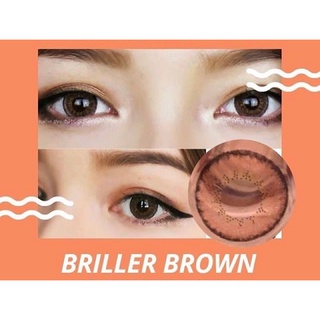 คอนแทคเลนส์ 🎉Briller Brown🎉(Gaezz Secret)สีน้ำตาลขนาดมินิ💝 หวายมากขายดี