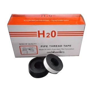เทปพันเกลียวH2Oขนาด12mm.x0.075mm.x10m.(ยาว10เมตร)LM ขนาด 16mmx0.10mmx15m.(ยาว15 เมตร) ราคา/1ม้วนประเก็นซีลคละสี SCT-609