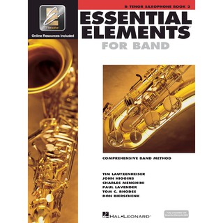 ESSENTIAL ELEMENTS FOR BAND  For  Bb Tenor Saxophone – BOOK 2 (HL00862595)