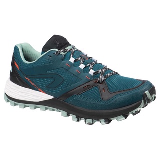 รองเท้าวิ่งเทรล รองเท้าวิ่งเทรลผู้ชาย EVADICT Mens Mt2 Trail Running Shoes - Blue/Green รองเท้าวิ่ง รองเท้าวิ่งผู้ชาย