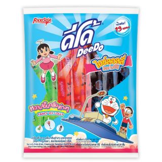 13 หลอด x 35มล สีฟ้า ดีโด้หวานเย็นกลิ่นต่างๆ บรรจุหลอด