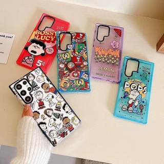 Casetify เคสโทรศัพท์มือถือ ลายครอบครัวสนูปปี้ สําหรับ samsung s22ultra s22+ s22 s21ultra s21+ s20ultra s20+ s20