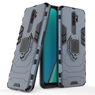 เคส OPPO A5 2020 พลาสติกแบบแข็ง Armor Shockproof Phone Case Back Cover OPPO A52020 A 5 2020 กรณี ฝาครอบ