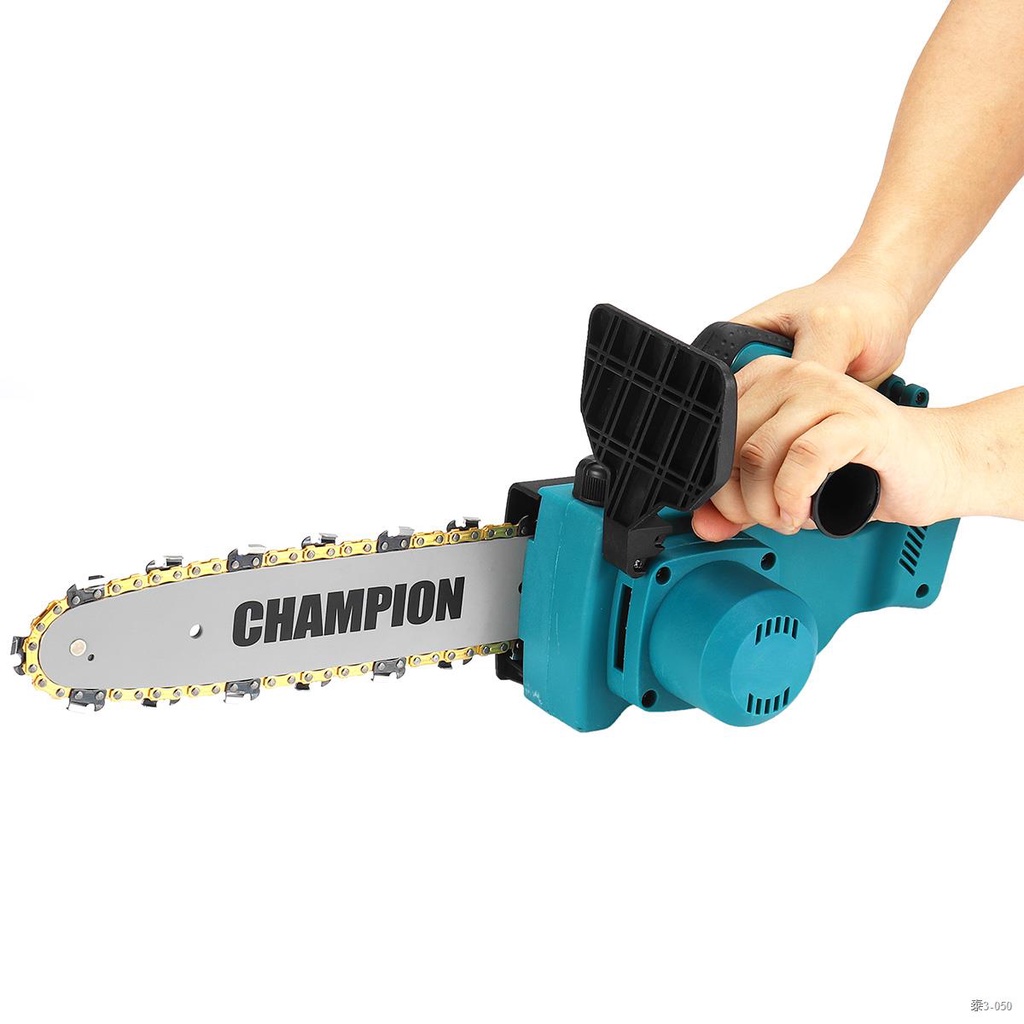 ✎☄❁10 inch Cordless Electric Saw Chainsaw Brushless Motor Woodworking Logging Cutter Pruning Garden Tool For Makita 18V