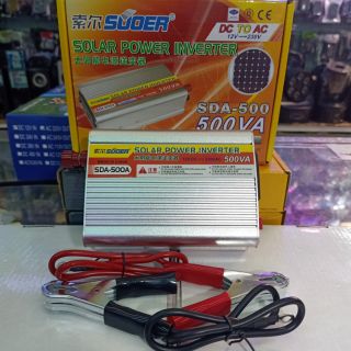 SUOER 12v 500w  Inverter Modified Sine Wave อินเวอร์เตอร์ ตัวแปลงไฟ 12v เป็น 220v