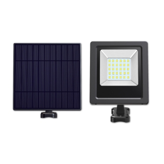 intelamp โคมไฟ สปอร์ตไลท์โซล่าเซลล์ ไฟโซล่าเซลล์ แสงขาว ไฟสนามโซล่าเซลล์ หลอด LED ใช้พลังงานแสงอาทิตย์ YL005-5B