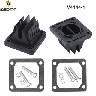 Zsdtrp วาล์วคาร์บอนไฟเบอร์ สําหรับรถจักรยานยนต์ Yamaha Y125Z RXZ135 RX135 VForce4 V4144-1 ATV