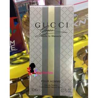 Gucci made To measure Pour Homme Edt 90 ml. ( กล่องซีล )