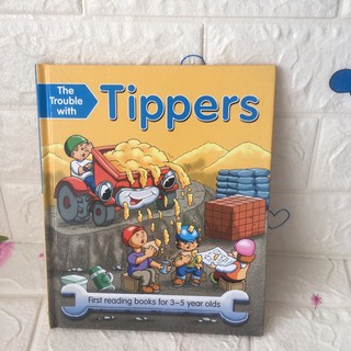 The Trouble with  Tippers หนังสือเด็กปกแข็งมือสอง -cb3