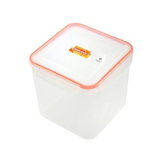 🚚💨พร้อมส่ง!! ถังข้าวสารพลาสติก+ถ้วยตวง 3 กก. POP LOCK 9144M ภาชนะใส่อาหาร FOOD CONTAINER POPLOCK 9144M 3KG