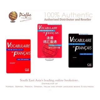 Vocabulaire progressif du Français: Advanced Level, Intermediate Level, vocabulary FRE-CHI