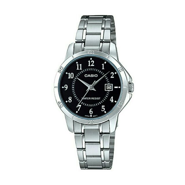Casio Standard นาฬิกาข้อมือสายสแตนเลส รุ่น LTP-V004D-1BUDF