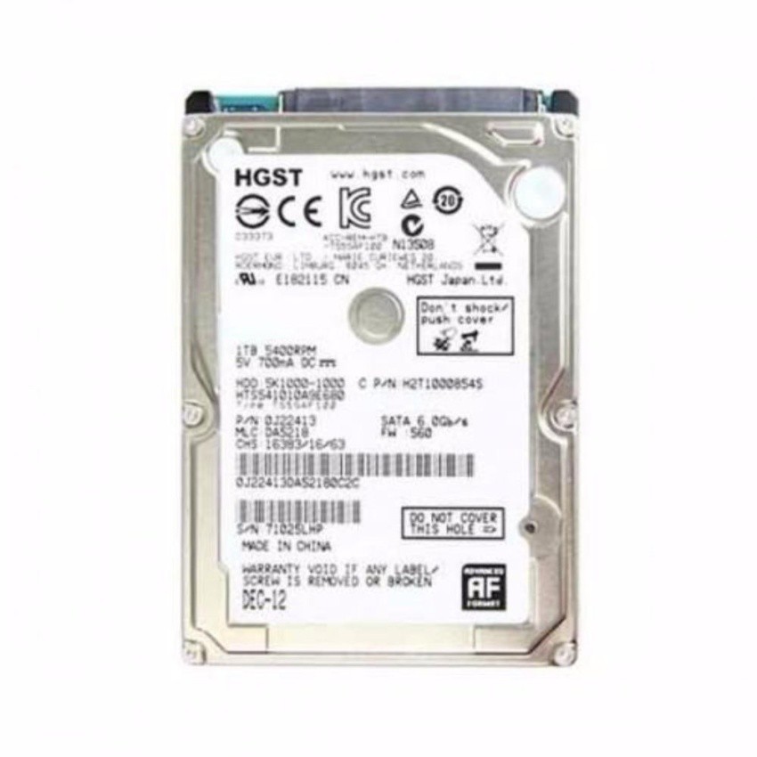 HGST Hard Disk NoteBook 1 TB (NB-SATA-III) 8MB