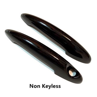 ครอบด้ามมือจับประตู Door Handle Covers [BLACK] (รุ่นไม่ปุ่ม Keyless) Gen1 BMW MINI R50/R52/R53 / Gen2 R56/R57/R58/R59