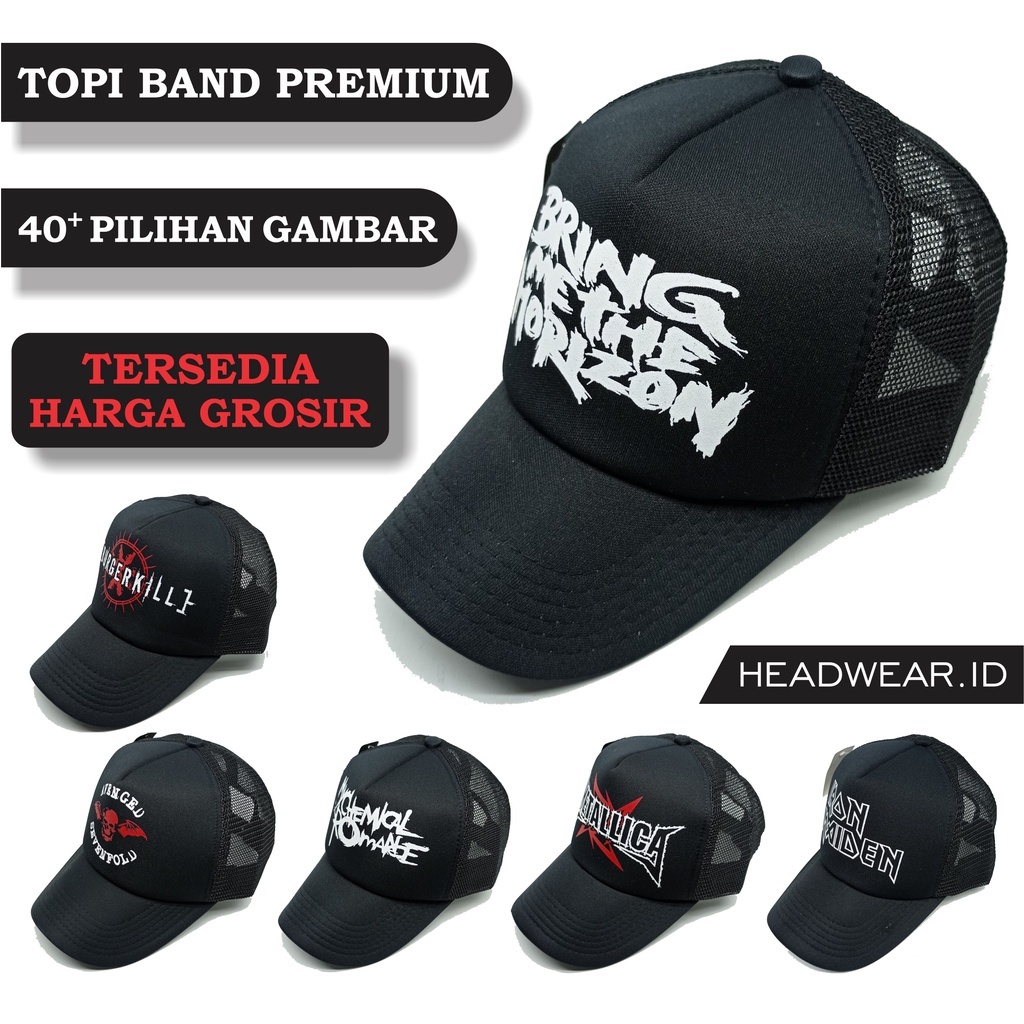 วงดนตรี Trucker Net Cap
