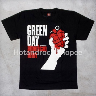 เสื้อวงสีดำ Green Day TDM 1456 Hotandrock