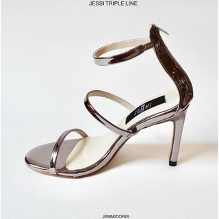 JESSI TRIPE LINE METALLIC BLACK