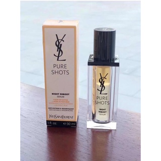 ลด35% พร้อมส่งจ้า YSL Pure Shots Night Reboot Serum 30ml. / 50ml.