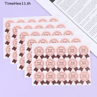 【TimeHee11】สติกเกอร์ฉลาก ลายโบว์ แฮนด์เมด DIY สําหรับติดบรรจุภัณฑ์ 75 ชิ้น