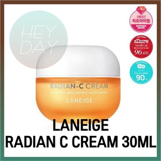 [Laneige] Radian-c ครีมไวท์เทนนิ่ง ให้ความชุ่มชื้น 30 มล. บํารุงผิว ลดฝ้า ผิวหน้า เครื่องสําอาง สไตล์เกาหลี