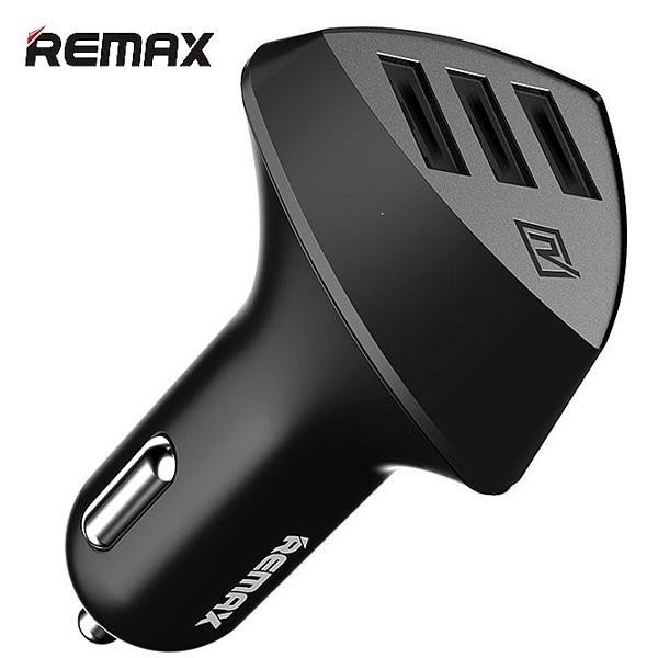 Remax Car Charger 3 USB RCC304 5V/4.2A Volt Quick Charge Mi Xiaomi
