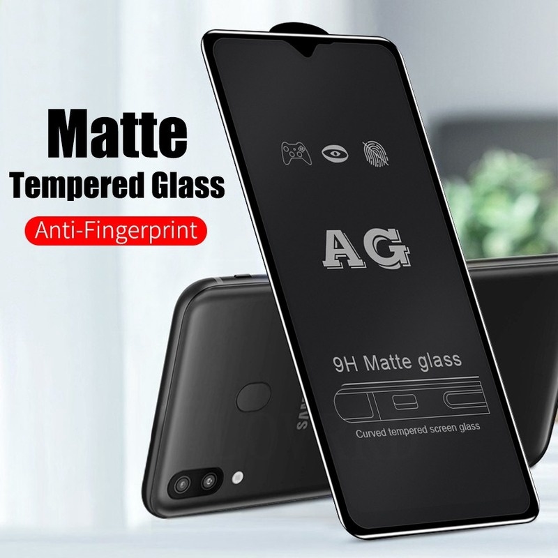 VIVO V20 SE/VIVO V20/V20 PRO/V21/V21E/V23E(4G)/V23E(5G)/V23(5G) AG Matte Anti ลายนิ้วมือกระจกนิรภัยค