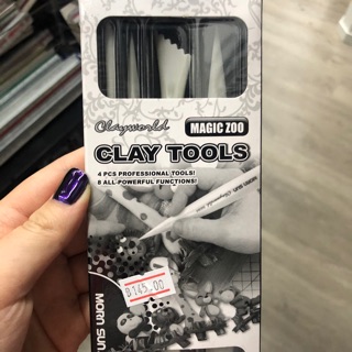 ชุดแกะสลักดินปั้นยี่ห้อ Mornson Clay tool