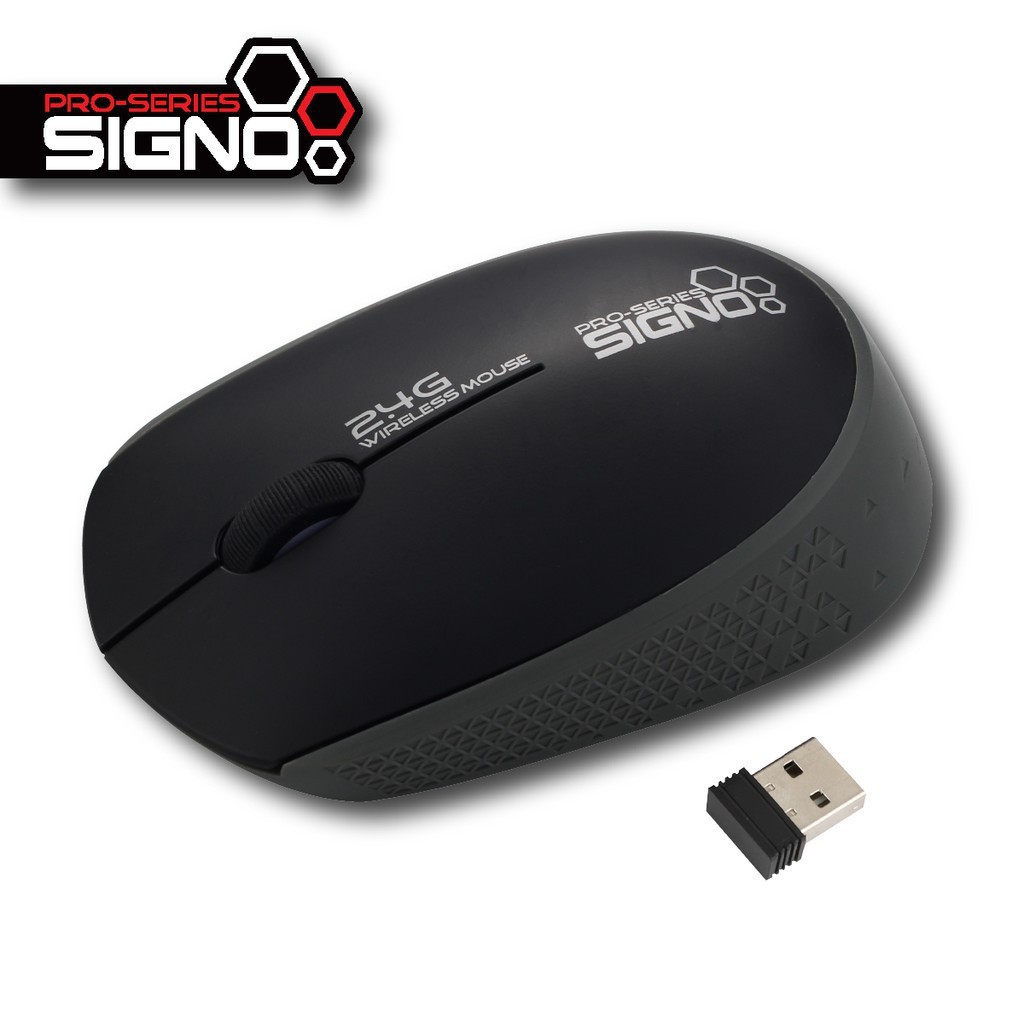 Signo Wireless Optical Mouse WM-130BLK (Black)