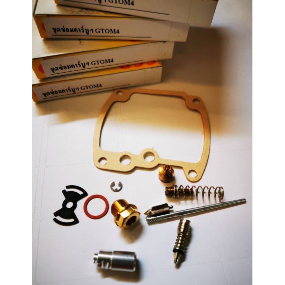 ชุดซ่อมคาบู GTO/4 ชุดซ่อมGTO/4 ชุดซ่อมคตาร์บูGTO รถมอเตอร์ไซค์ คาวาซากิ GTO