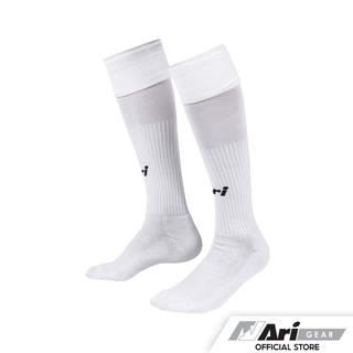 ARI LONG SOCKS - WHITE ถุงเท้า อาริ ยาว สีขาว