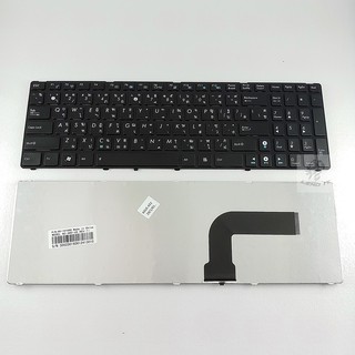 ASUS คีย์บอร์ดโน๊ตบุ๊ค KEYBOARD A52 สีดำ
