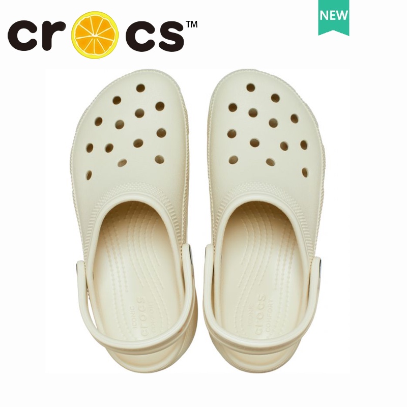 cross แท้ WOMEN'S Classic Platform Clog รองเท้านิ่มเหมือนเหยียบขี้ พื้นหนา 4.1 ซม รองเท้าไปทะเล#206750