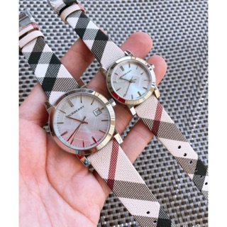 BU9113 34mm Womens Large Check Nova Check Strap