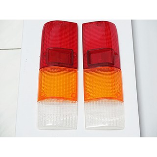 ฝาไฟท้าย Isuzu KB21/LUV ปี 1972-1980 อีซูซุ เคบี21 จำนวน 1 คู่ (ซ้ายและขวา)R EAR TAIL LIGHT LENS PAIR