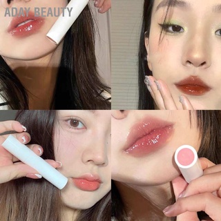 Aday Beauty ลิปกลอสกระจกเงาน้ำการเรนเดอร์สีสูงและติดทนนานลิปสติกให้ความชุ่มชื่นที่ไม่จางหายและไม่ติดถ้วย