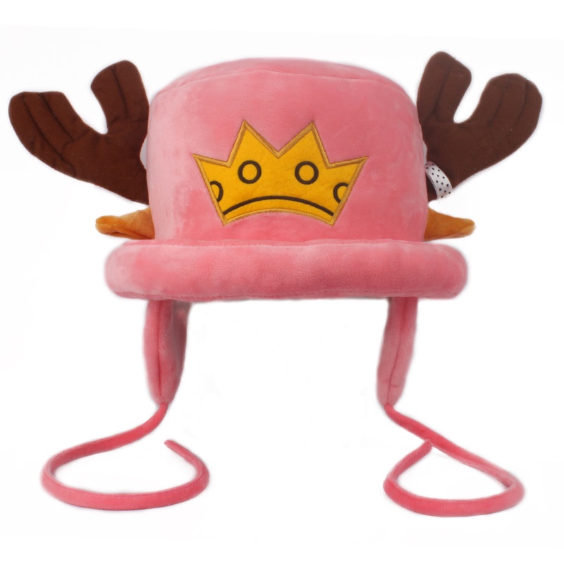 หมวกคอสเพลย์ การ์ตูนอนิเมะญี่ปุ่น One Piece Tony Chopper ผ้าฝ้าย ให้ความอบอุ่น เหมาะกับของขวัญฤดูหนาว สําหรับเด็ก