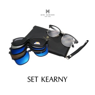 Mira Madison Magnetic Clip-on Sunglasses SET-KEARNY แว่นตากันแดดคลิปออน