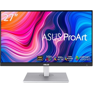 ASUS ProArt Display 27” 4K HDR Monitor PA279CV 3840 x 2160, IPS, USB-C Power Delivery, 100% sRGB/Rec.709,Calman Verified