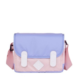 กระเป๋ากล้อง MHWstreetwear สีชมพู/ฟ้า สะพายข้าง camerabag sidebag crossbody shoulderbag