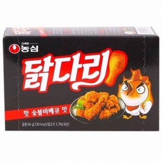 Nongshim Fried Chicken Leg Chips BBQ ขนมขาไก่ทอดรสบาบีคิว 60g