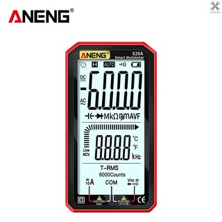 [toolhelper] Aneng มัลติมิเตอร์ดิจิทัล หน้าจอ LCD 4.7 นิ้ว AC DC แบบพกพา มัลติมิเตอร์ True-RMS จัดเรียงอัตโนมัติ