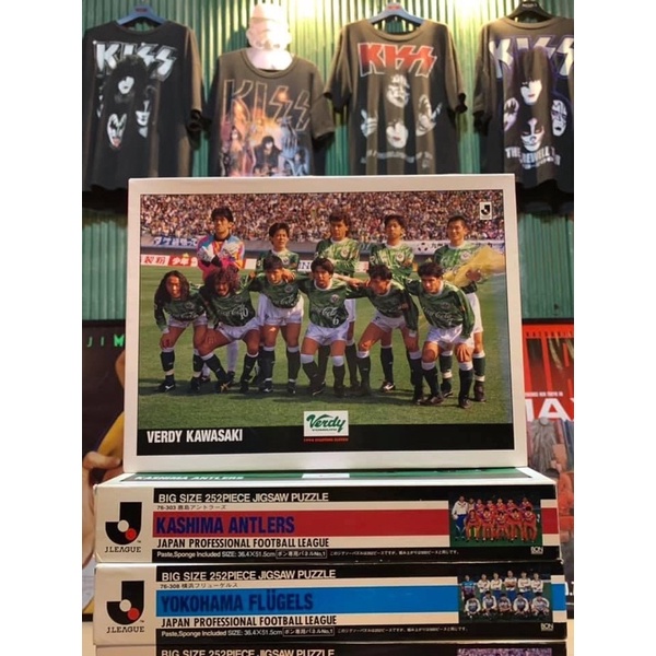rare ฟุตบอล j league 90’ jigsaw 7ทีม