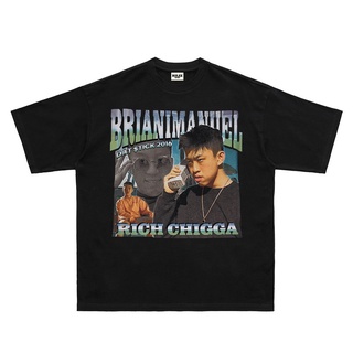 เสื้อยืดแขนสั้น พิมพ์ลาย Rich Brian seven brother สไตล์ฮิปฮอป ทรงหลวม