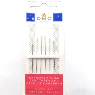 DMC Easy threading needle เข็มหัวแตก